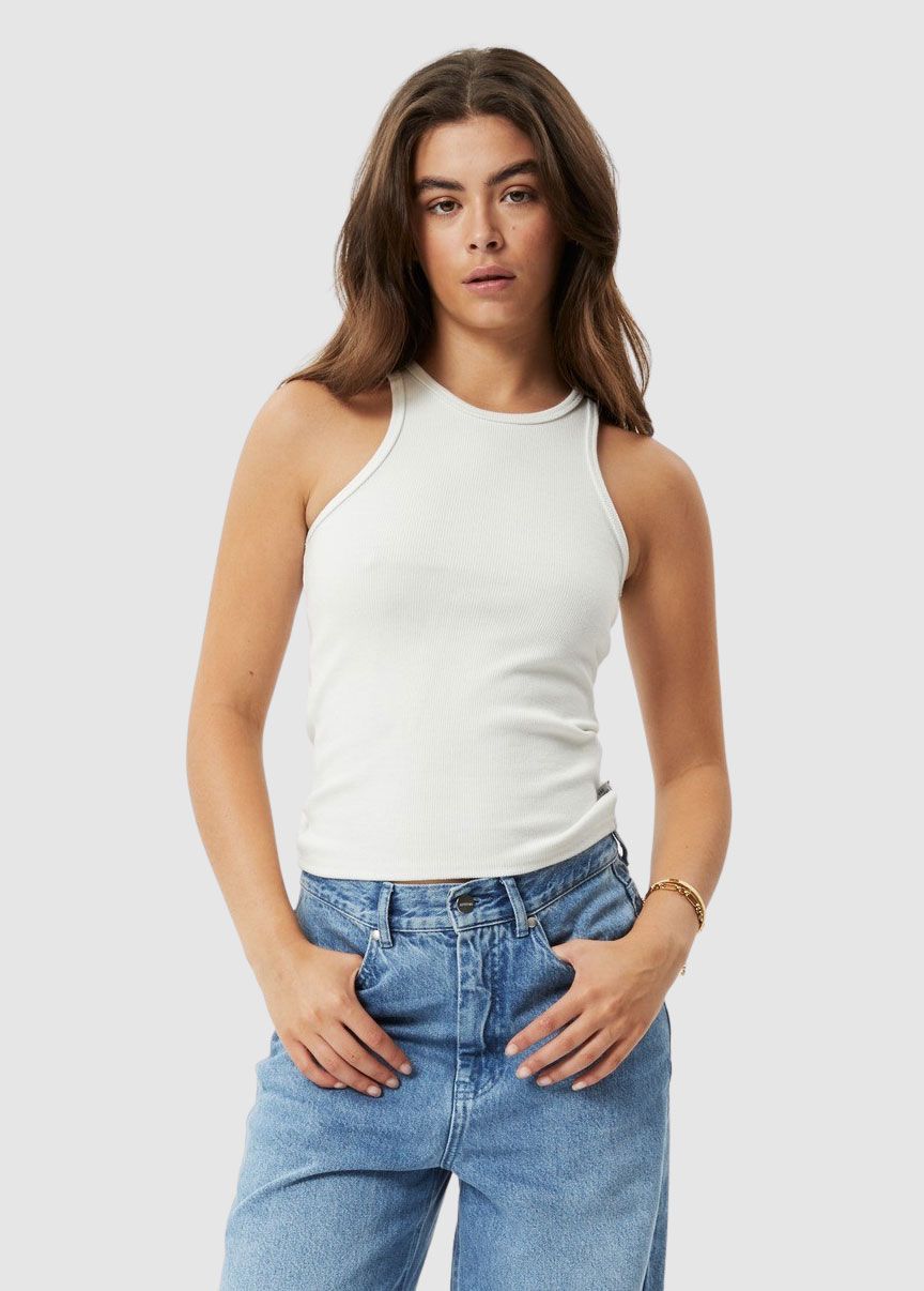 Pearly Hemp Rib Singlet Pearly Hemp Rib Singlet