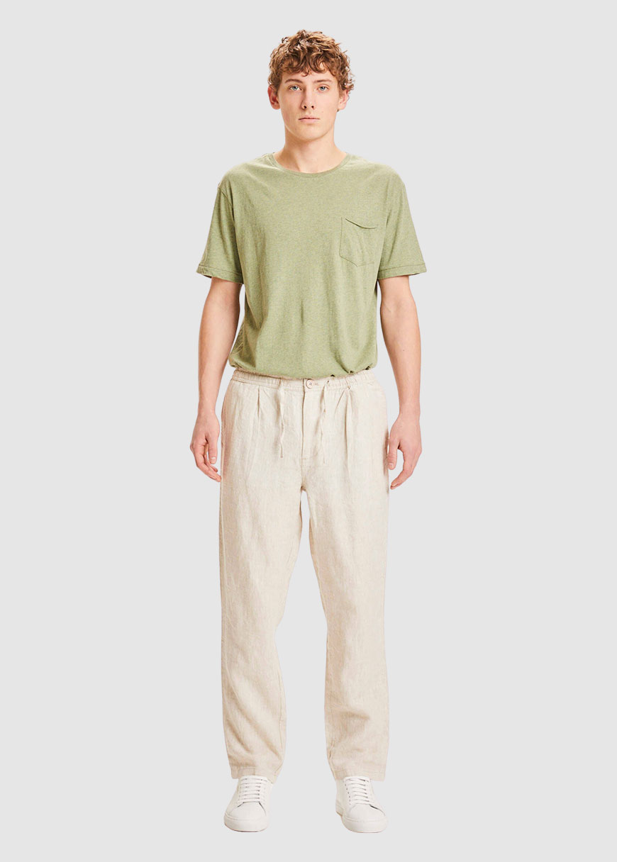 Fig Loose Linen Pant