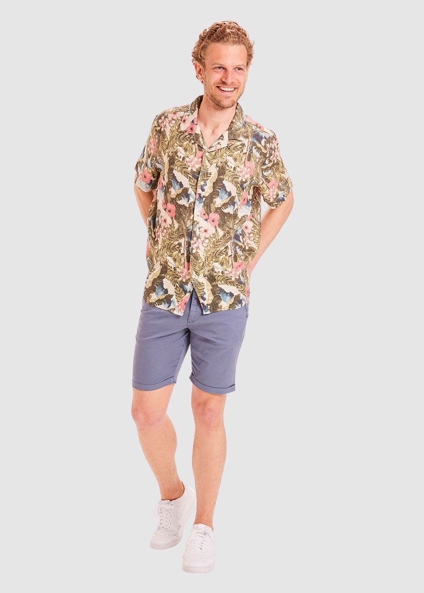 Regular Chino Poplin Shorts