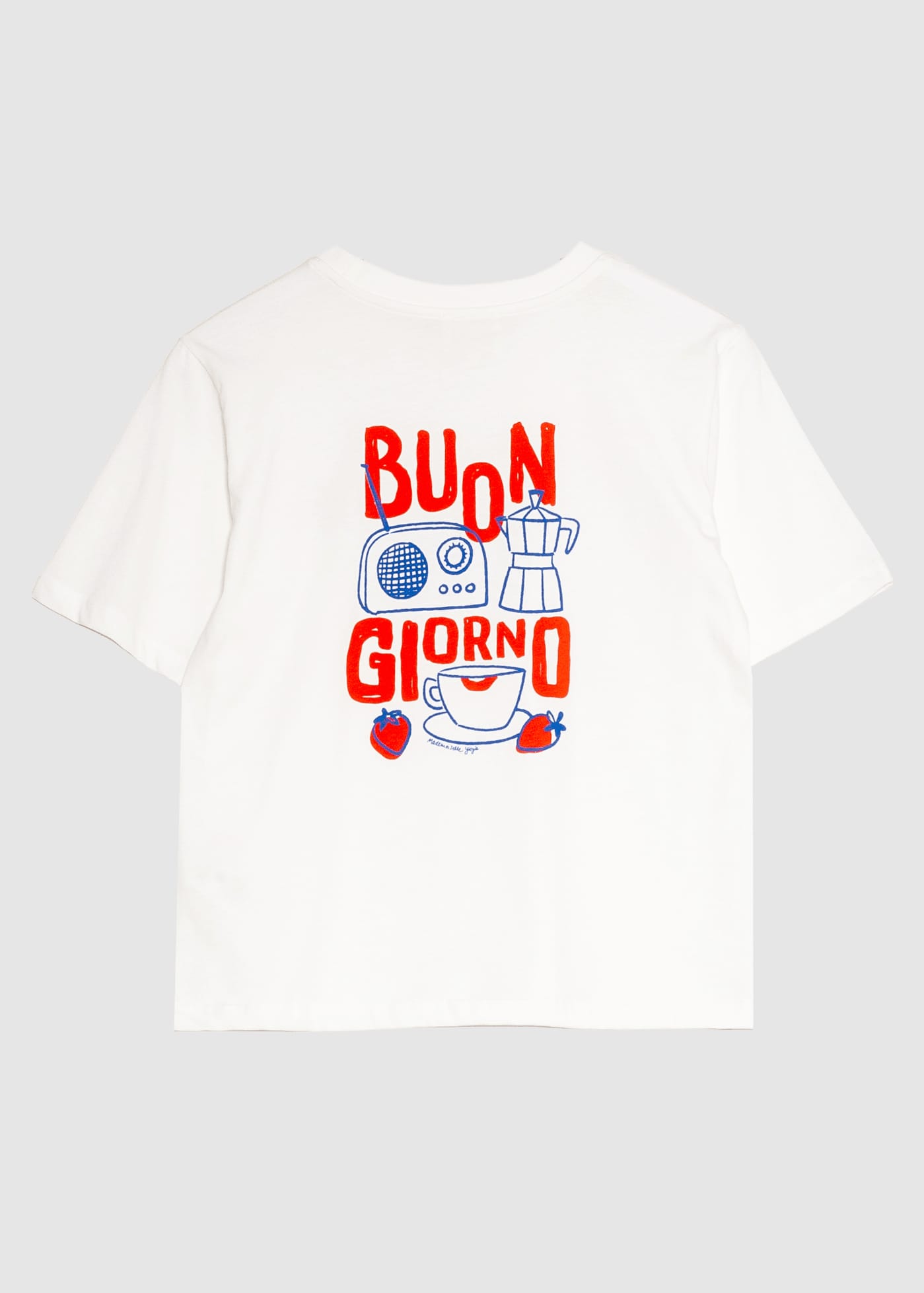 Buongiorno T-Shirt White Buongiorno T-Shirt White