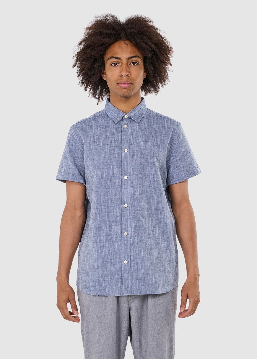 Custom Fit Linen Short Sleeve Shirt Custom Fit Linen Short Sleeve Shirt