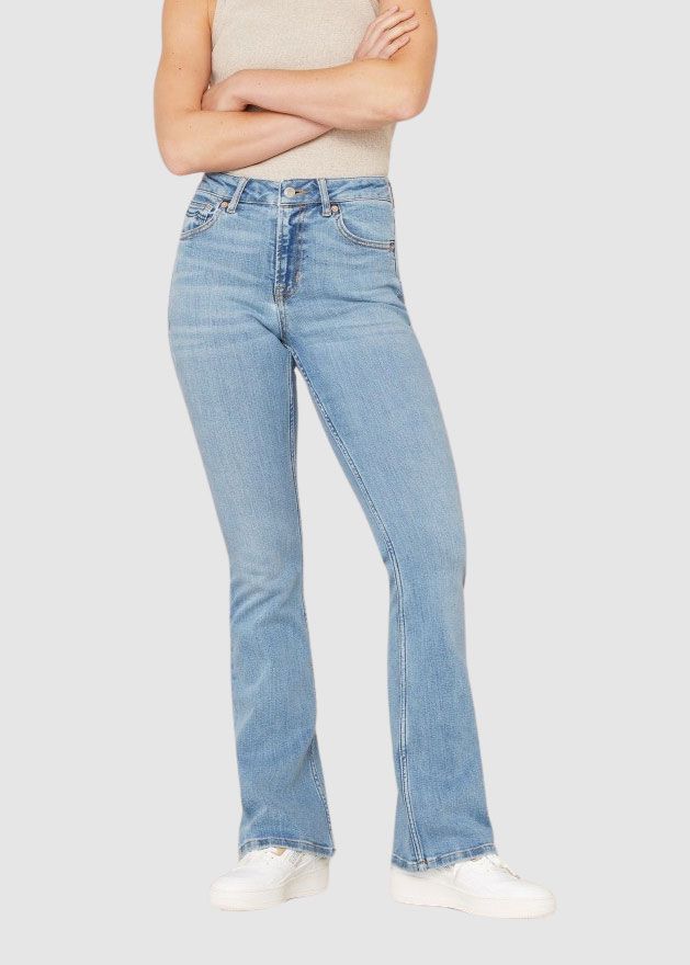 Kings of indigo marie flared jeans cheap