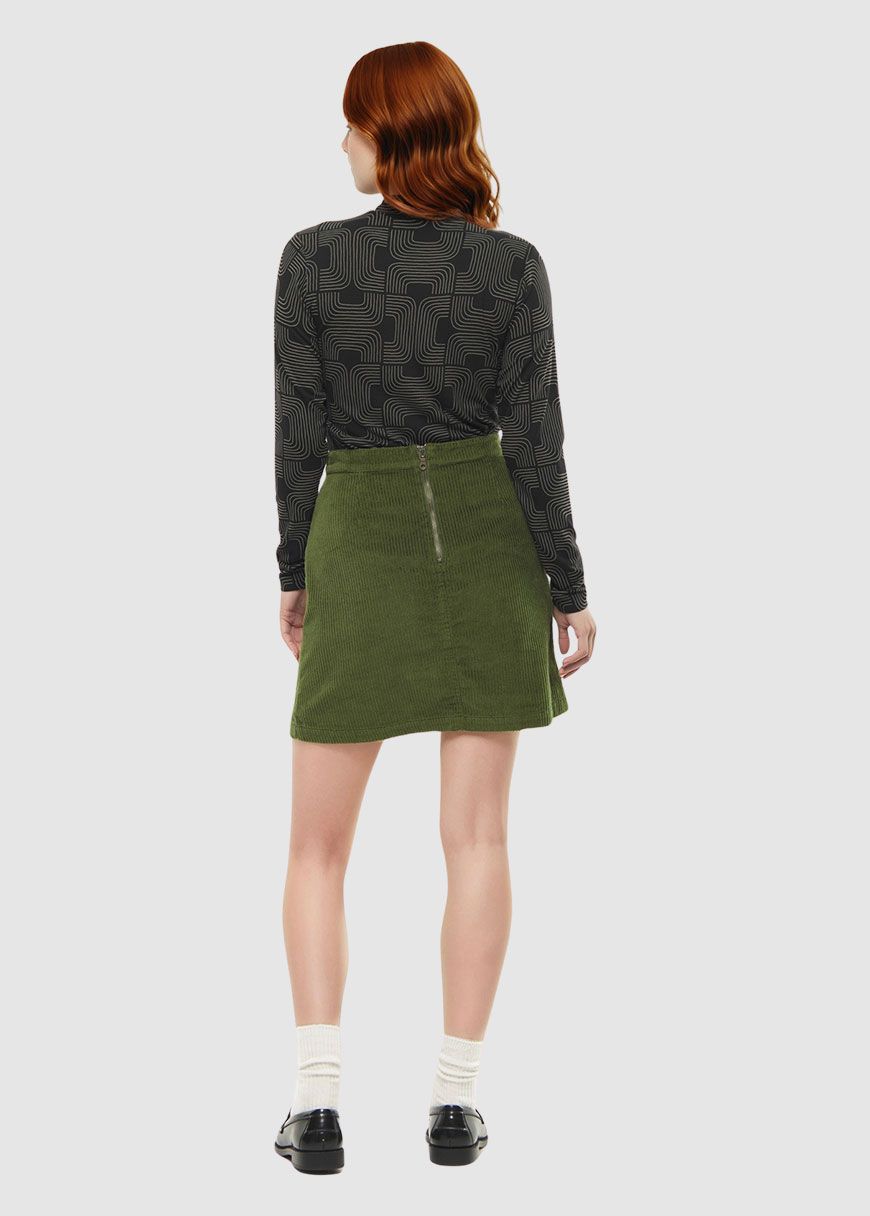 mademoiselle_yeye_wild_rib_mini_skirt_AW_25_YEYE_G52402_Green_3_ddff435803 Wild Rib Mini Skirt