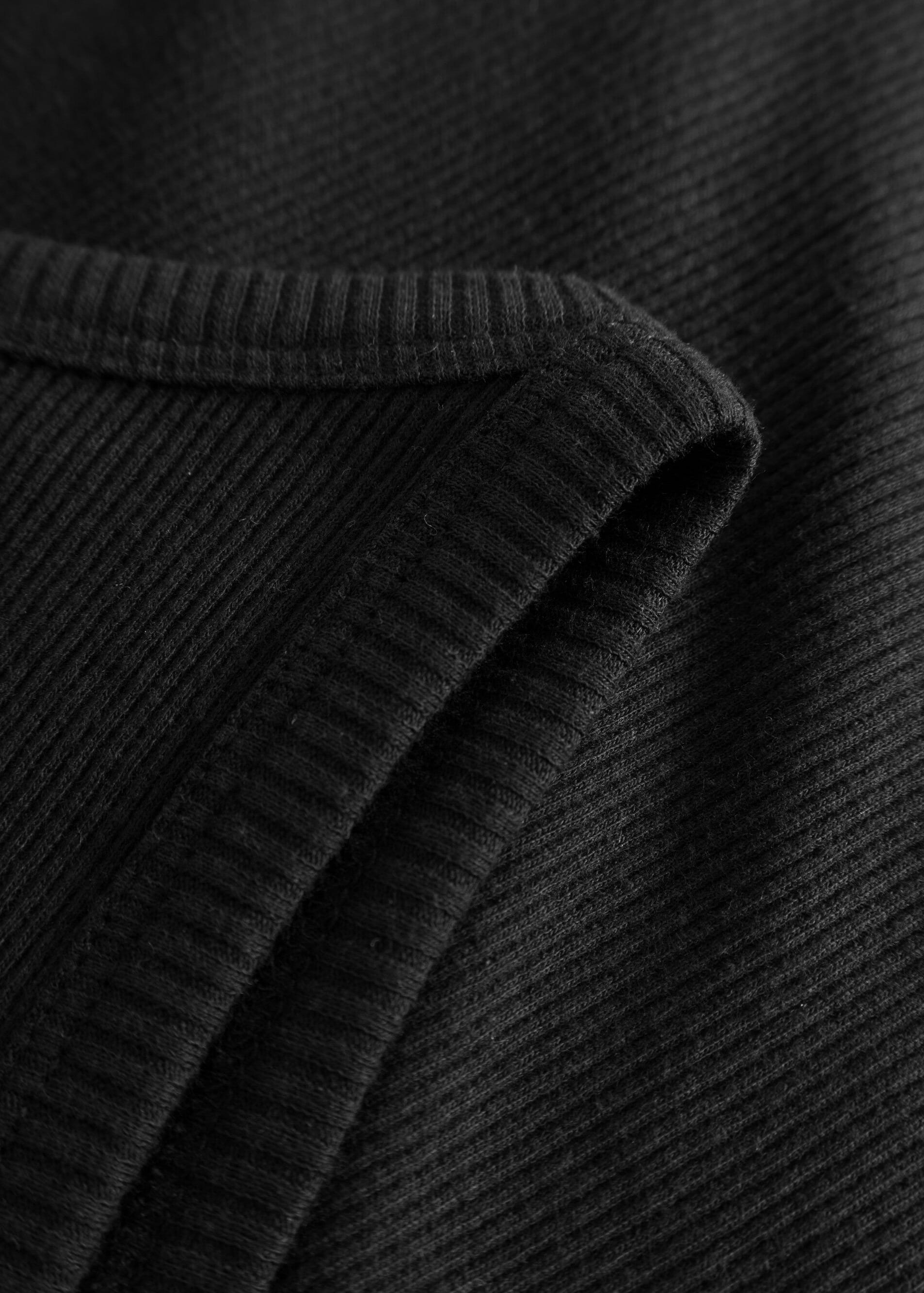 knowledge-cotton-apparel-rib-racer-top-black-jet-6.jpeg Rib Racer Top Black Jet