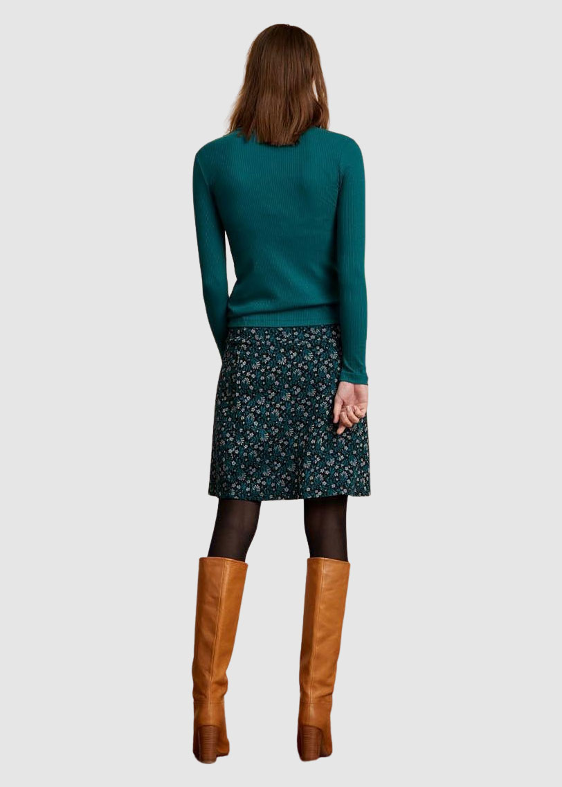Rollneck Top Uni Rib Tencel Rollneck Top Uni Rib Tencel
