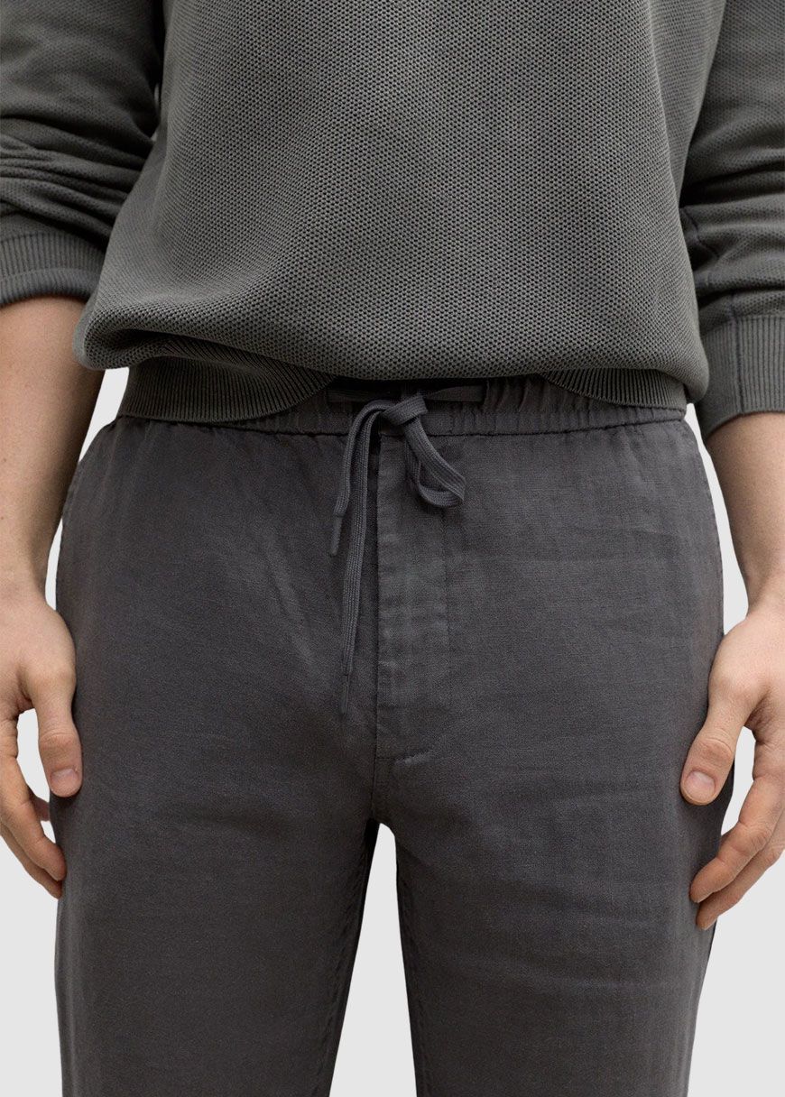 Ethicaalf Linen Pants Man Ethicaalf Linen Pants Man