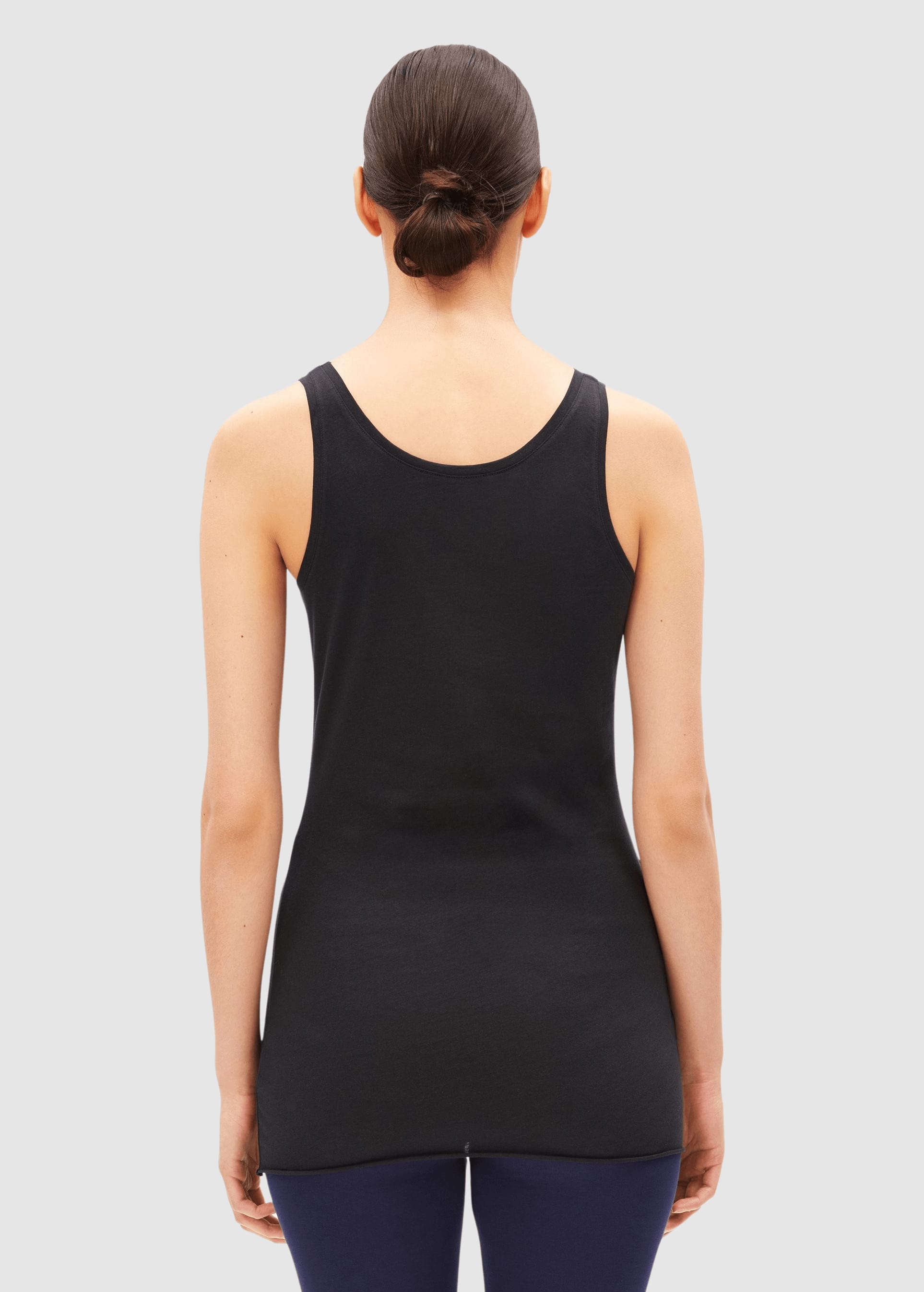 Single Jersey Top Black