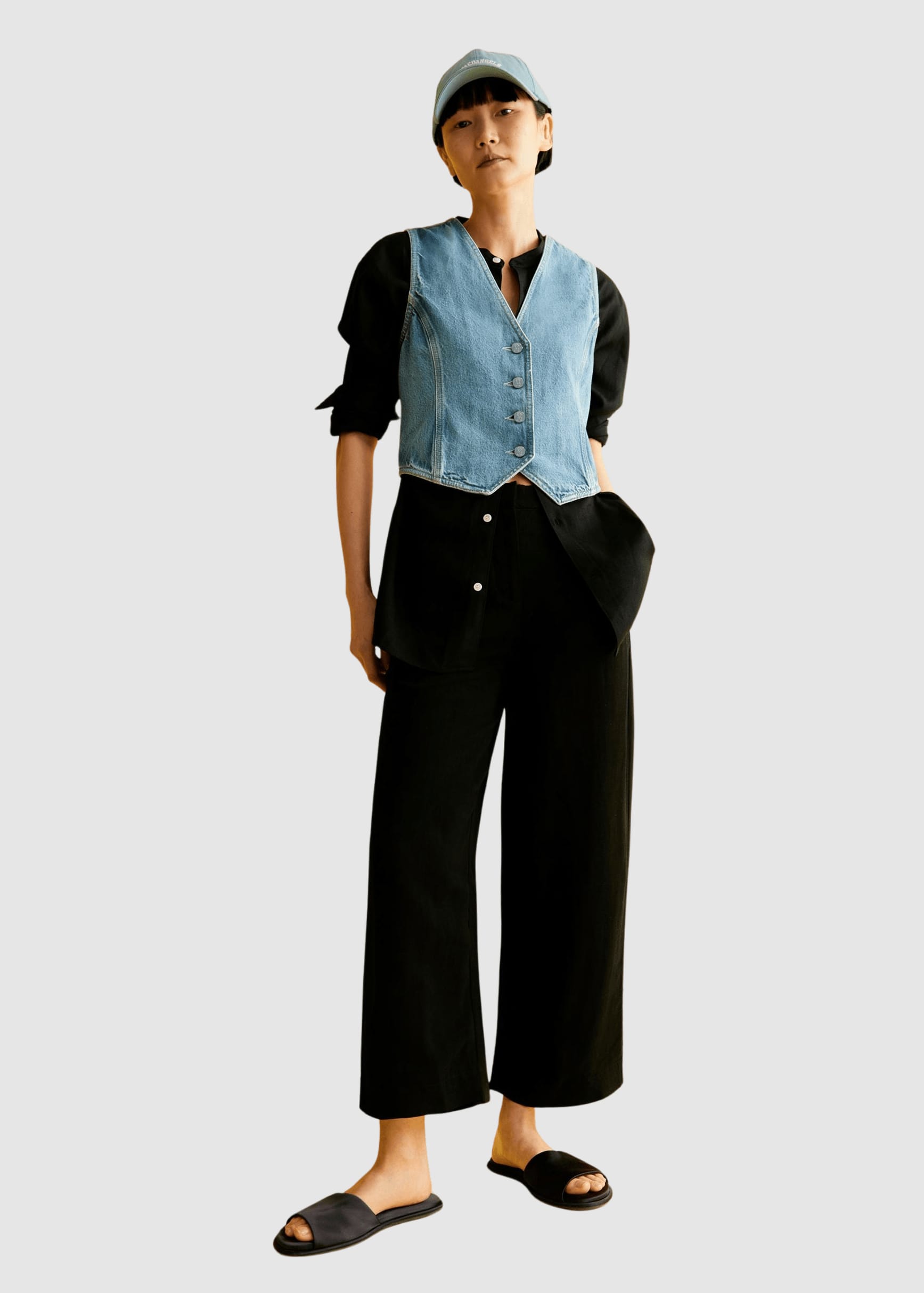 Caarunus Lino Pant Black Caarunus Lino Pant Black