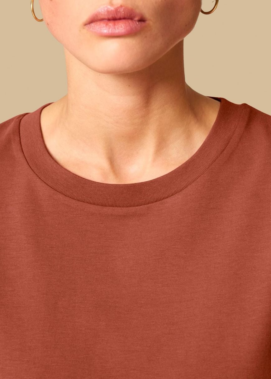 Classic T-Shirt Woman Heritage Brown