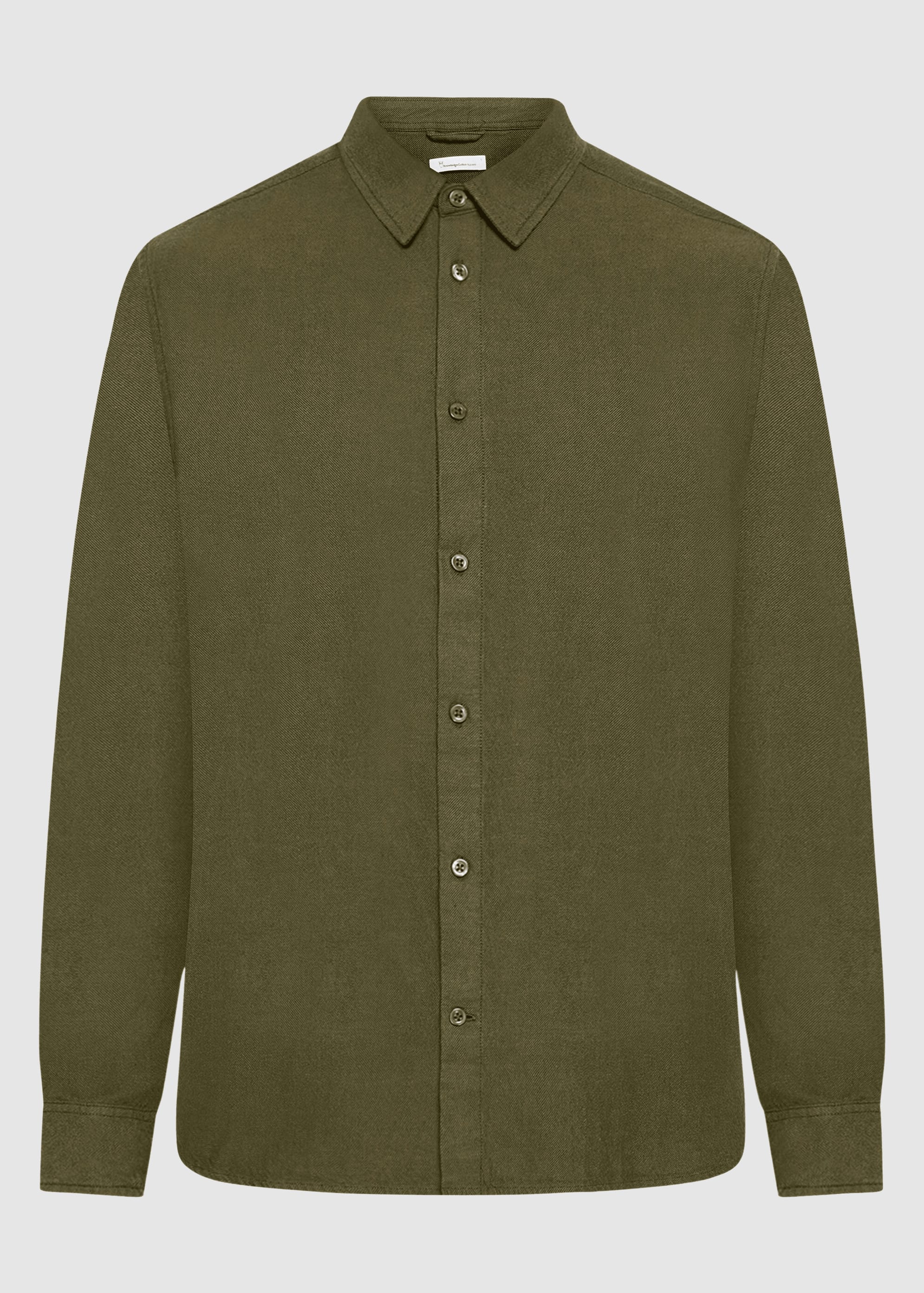knowledge-cotton-apparel-dune-regular-flannel-shirt-forrest-night-5.jpeg Dune Regular Flannel Shirt Forrest Night