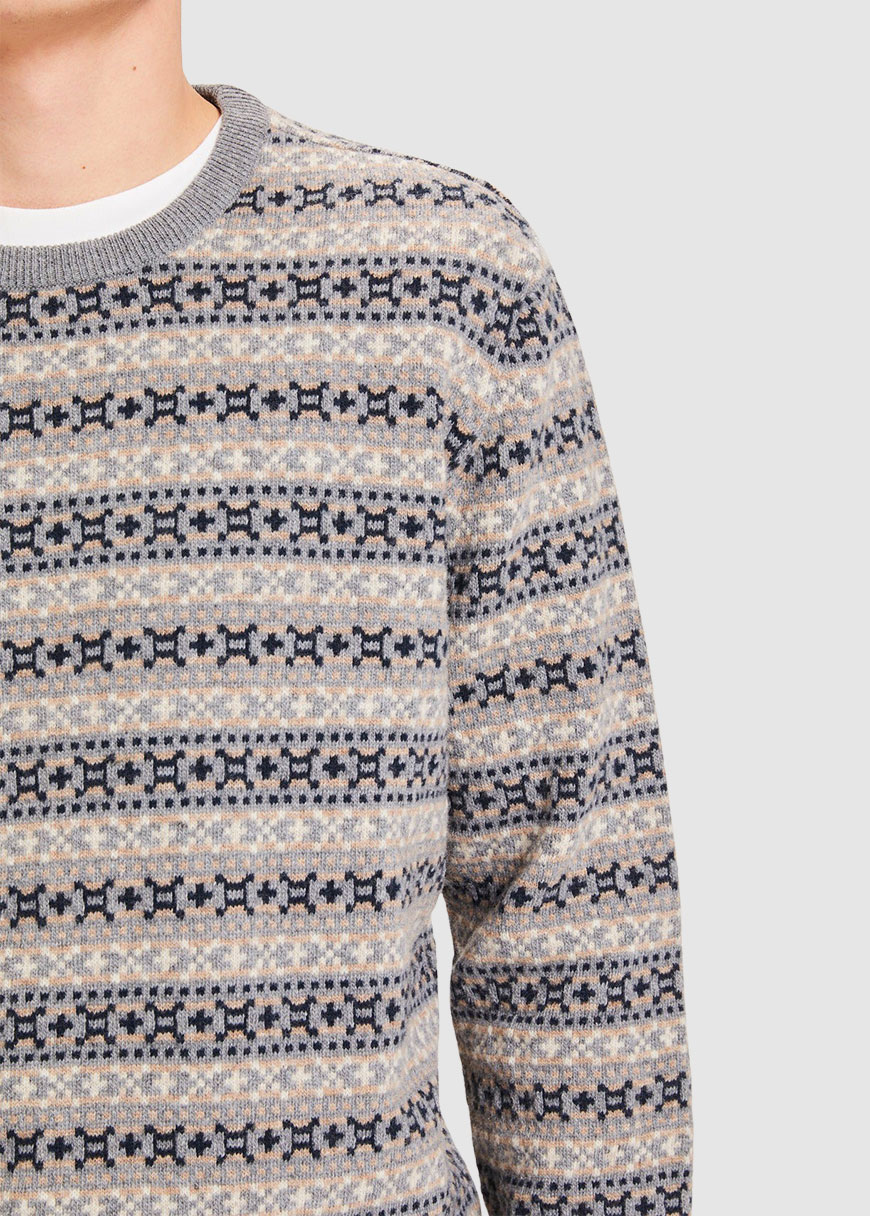 Valley Jacquard Wool Knit Valley Jacquard Wool Knit