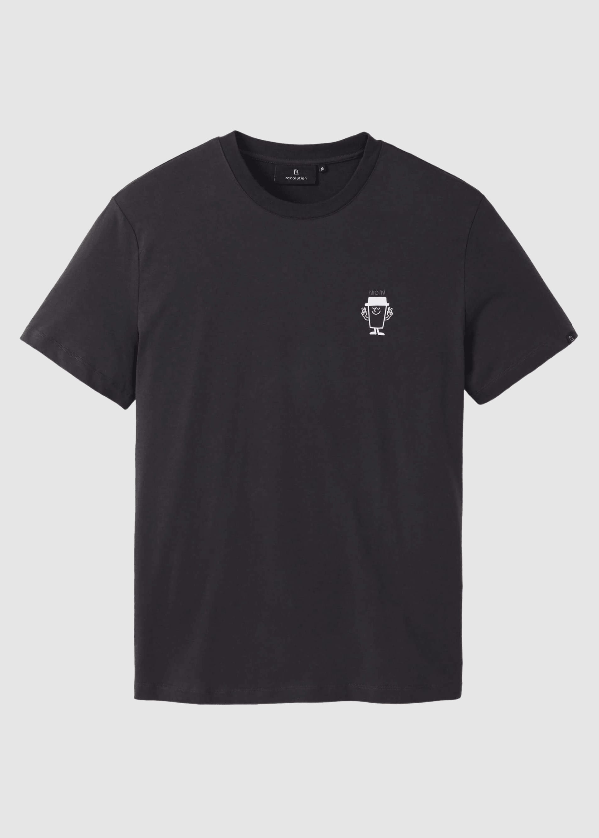 T-Shirt Agave Moin Coffee Black