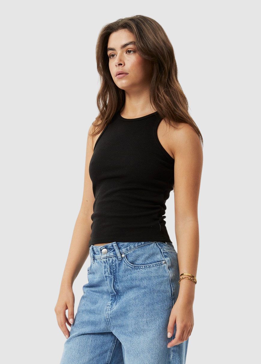 Pearly Hemp Rib Singlet Pearly Hemp Rib Singlet