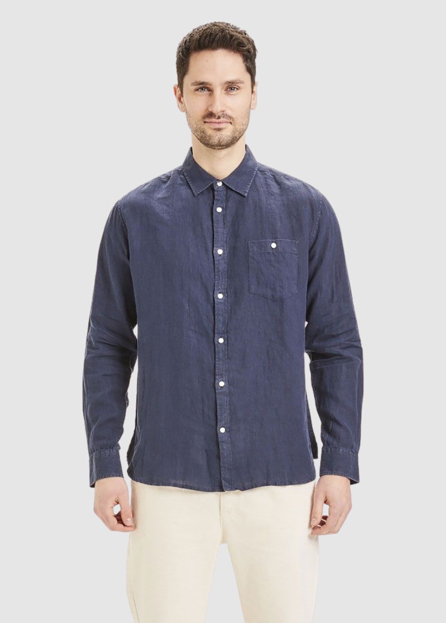 Larch LS Linen Shirt Larch LS Linen Shirt