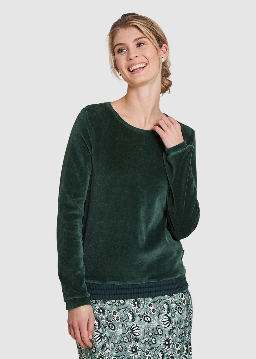 Taillierter Nicki-Pullover Taillierter Nicki-Pullover