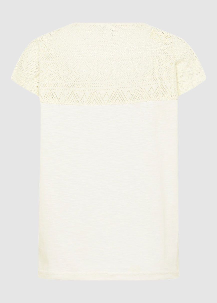 Shirt mit Spitzendetails