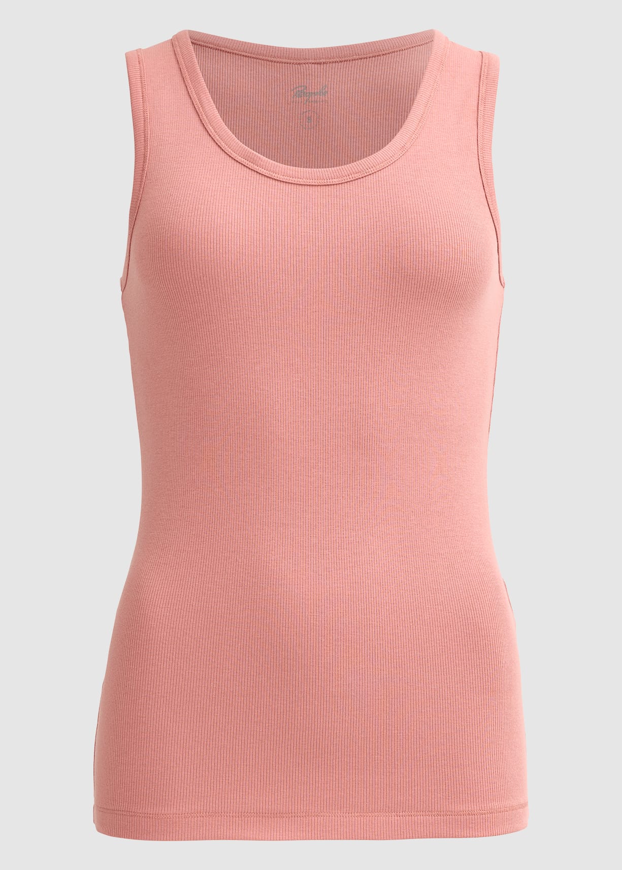 Ripp Tank-Top Rosenholz