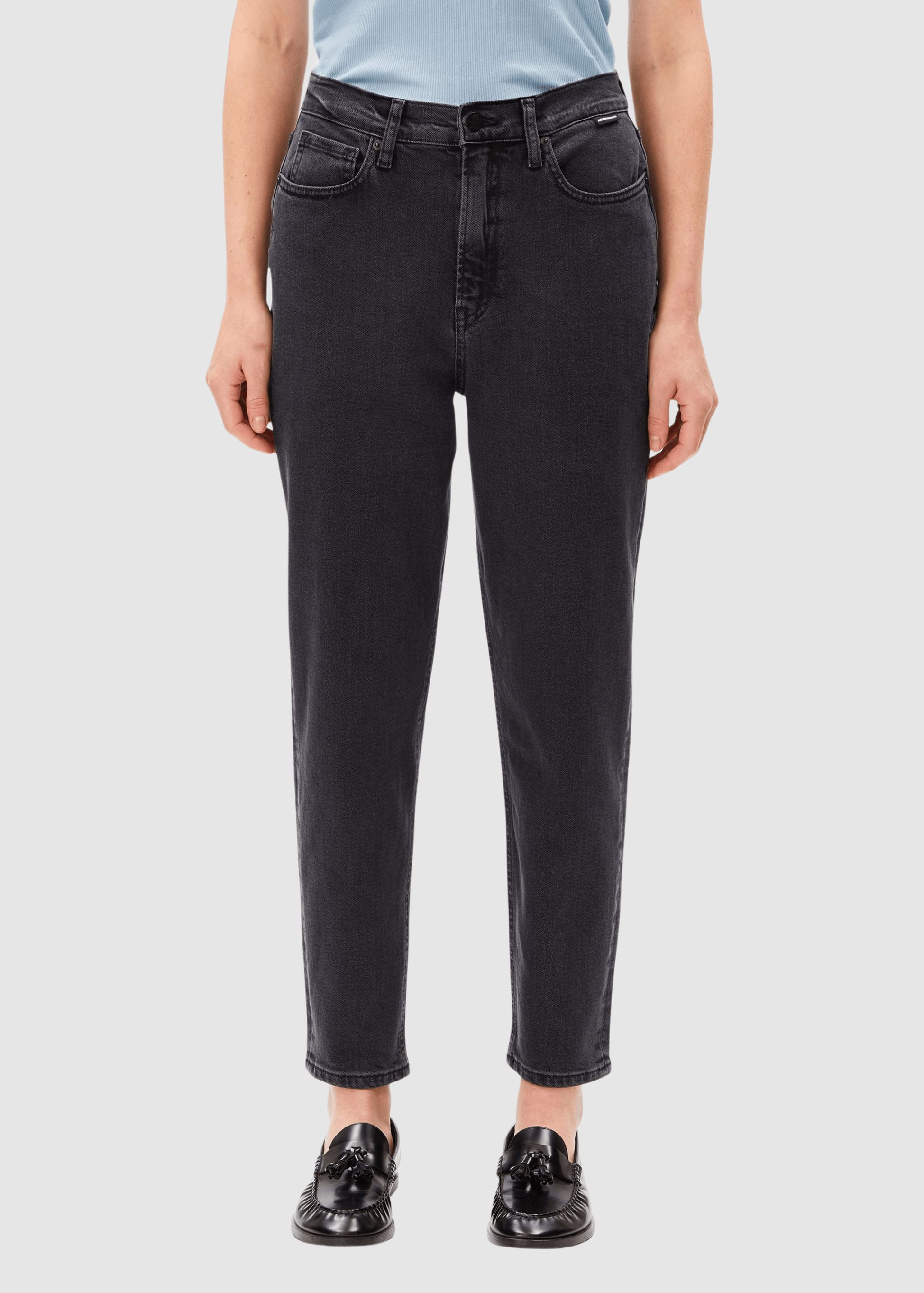 Mairaa High Waist Mom Jean Ebony Mairaa High Waist Mom Jean Ebony