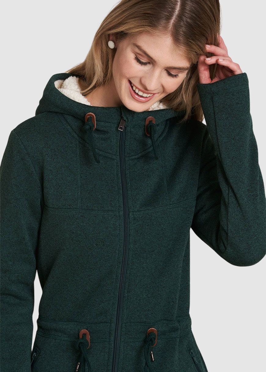 Fleece-Jacke mit Kapuze Fleece-Jacke mit Kapuze