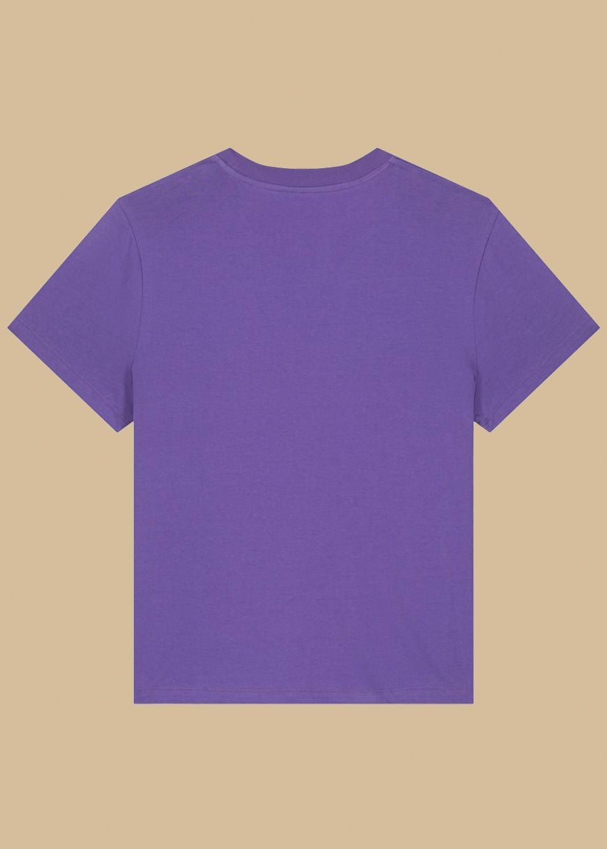 Classic T-Shirt Woman Purple Love