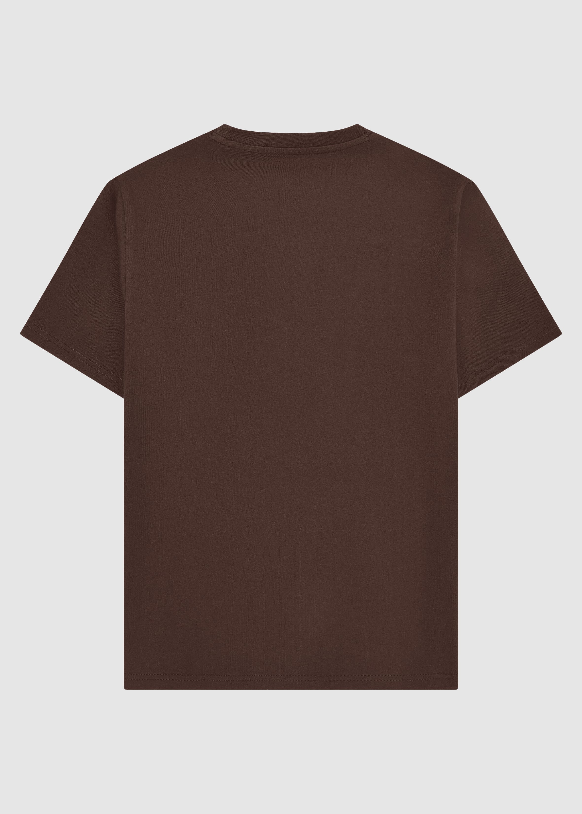 Front Print T-Shirt Shaved Chocolate