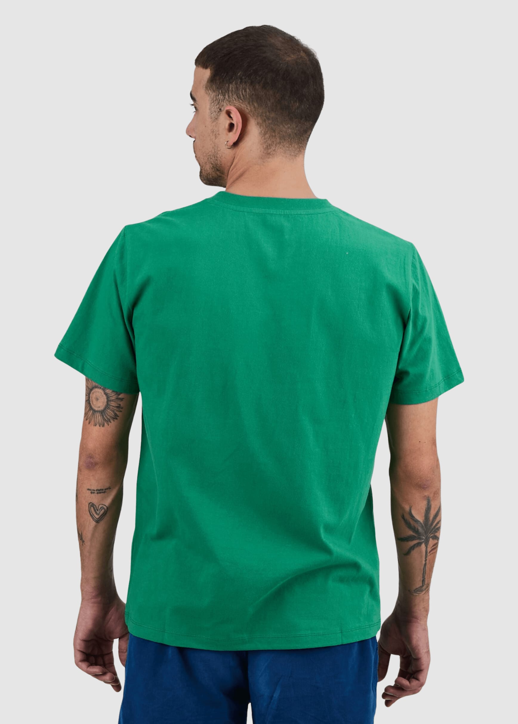 Asis Percales Daisy T-Shirt Green