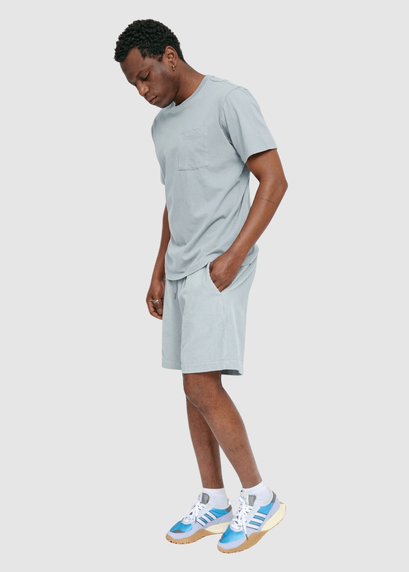 Chest Pocket T-Shirt Ice Blue Chest Pocket T-Shirt Ice Blue