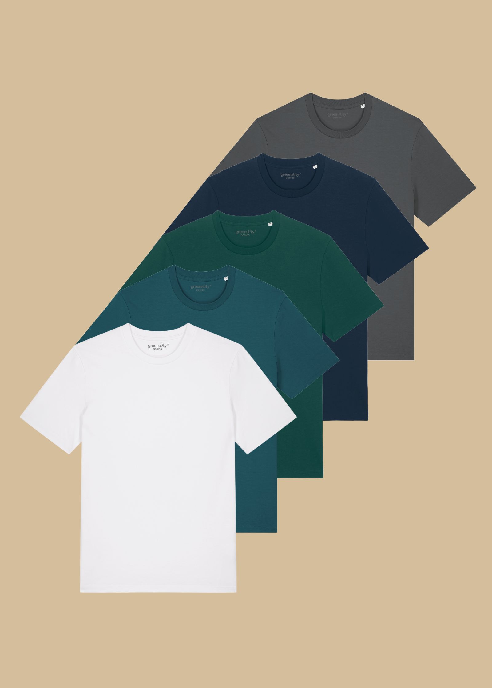 GXB-STTU169-5PACK-MIX4-01.jpg Classic T-Shirt Man 5er Pack Mix 4