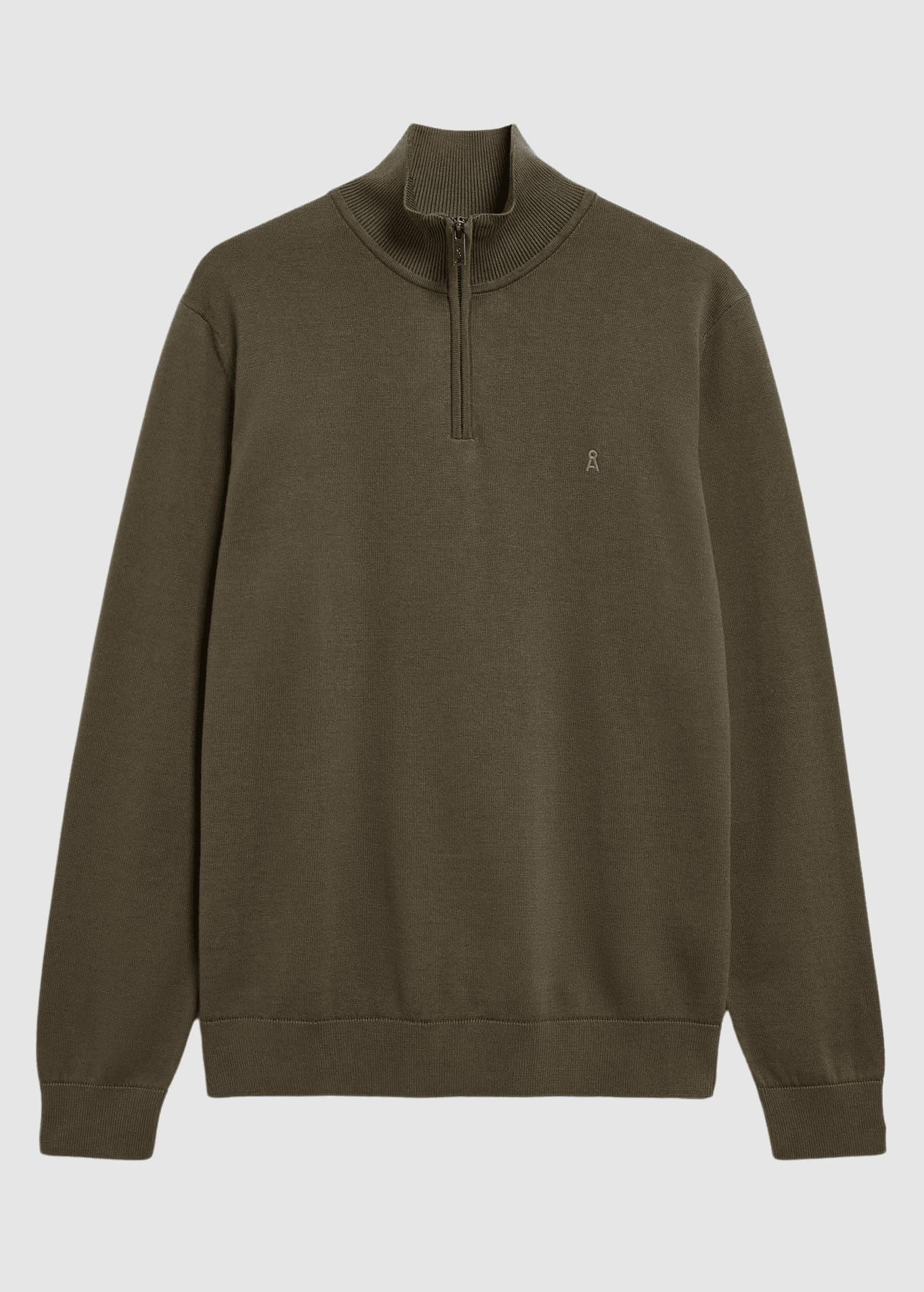 Faabes Knit Sweater Dark Earth