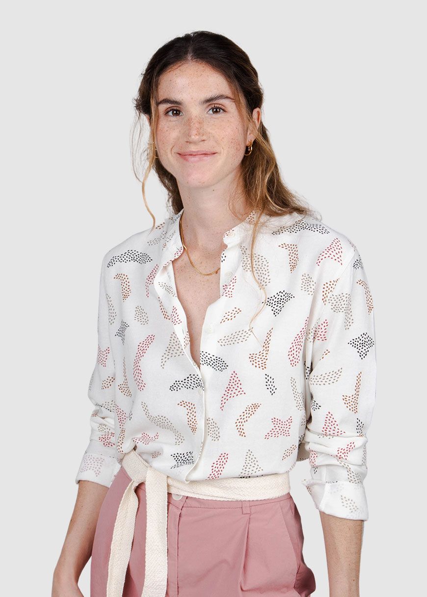 Maria Regular Mao Blouse Maria Regular Mao Blouse