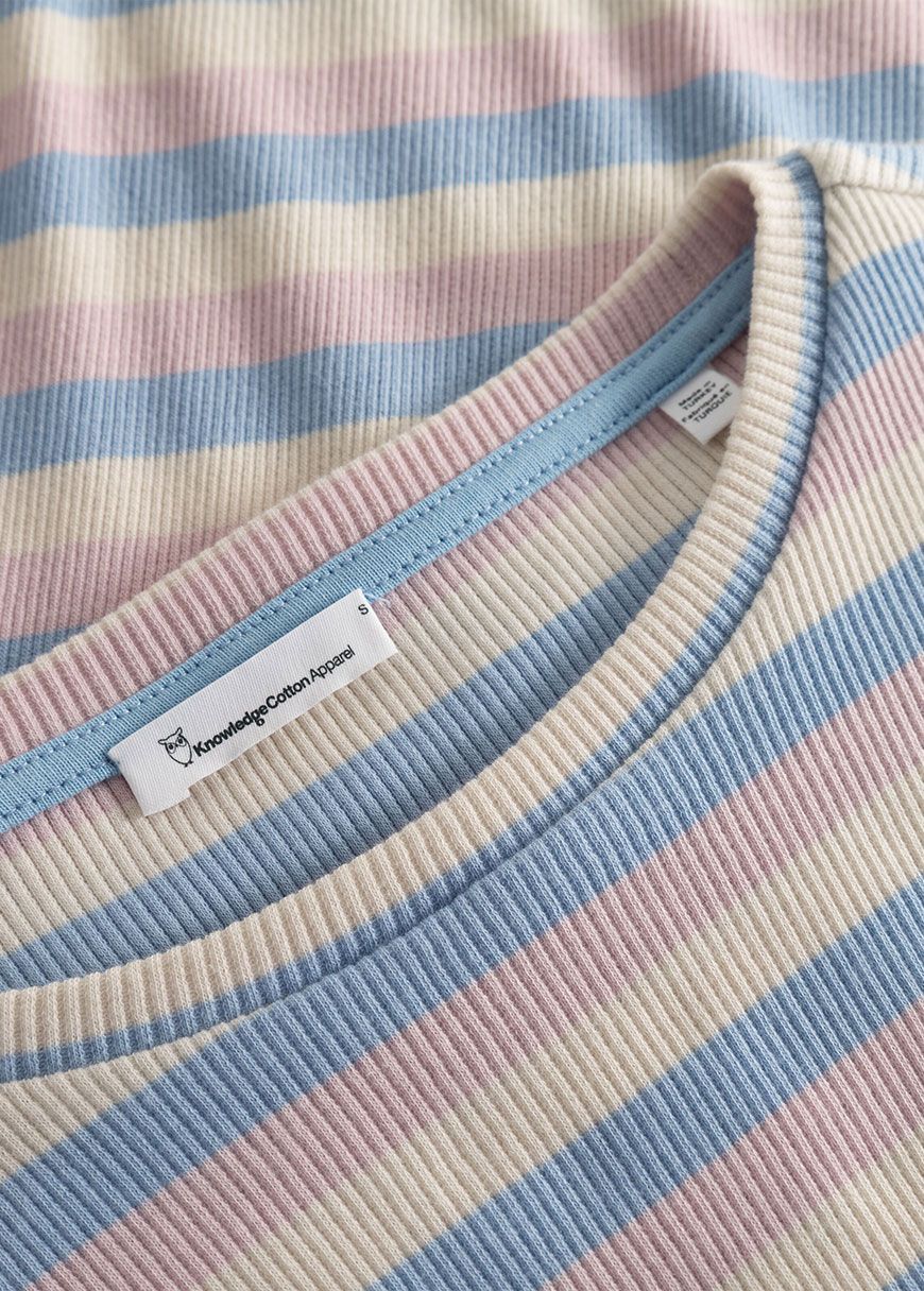 Striped Rib T-Shirt Striped Rib T-Shirt