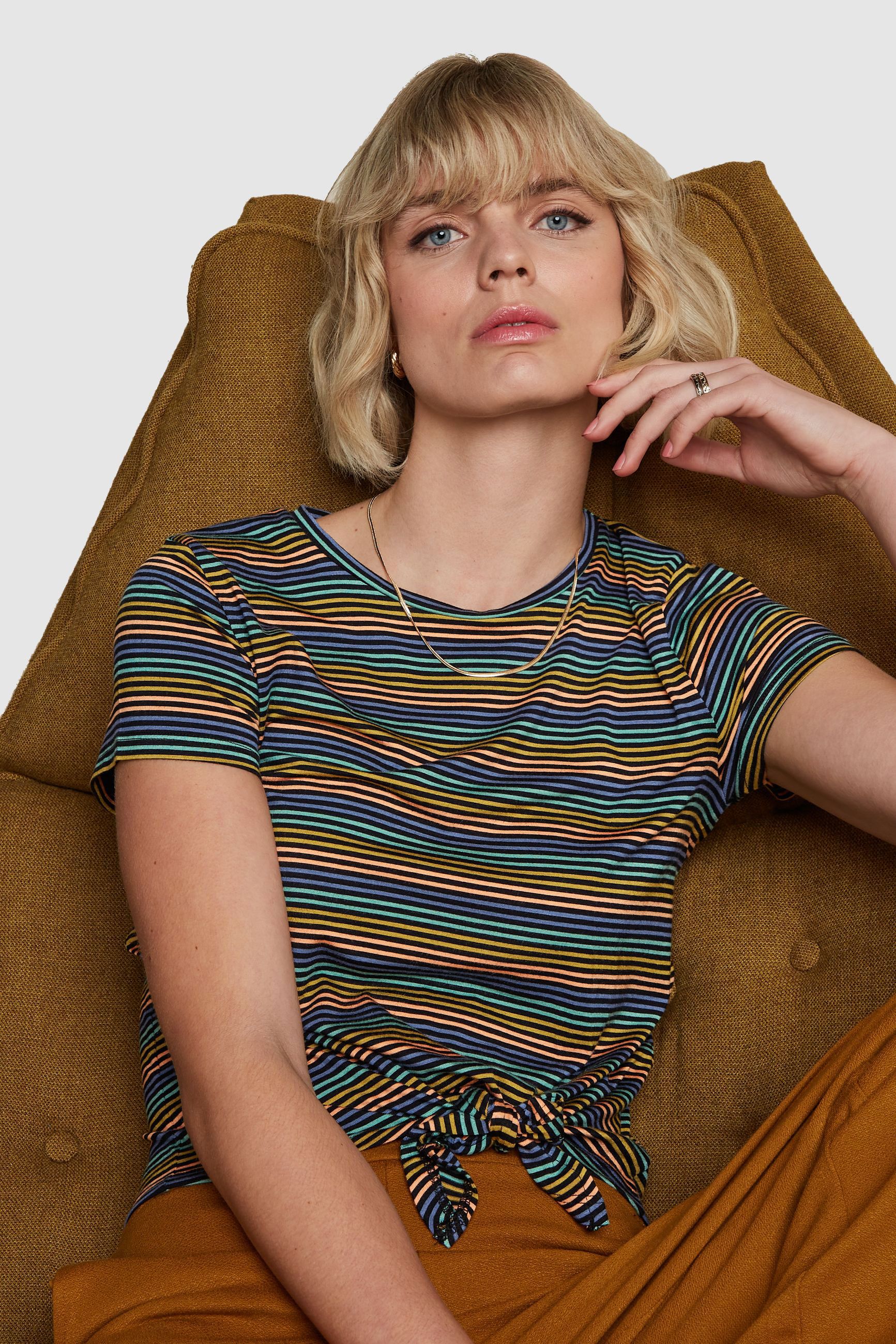Knot Top Mariani Stripe Knot Top Mariani Stripe