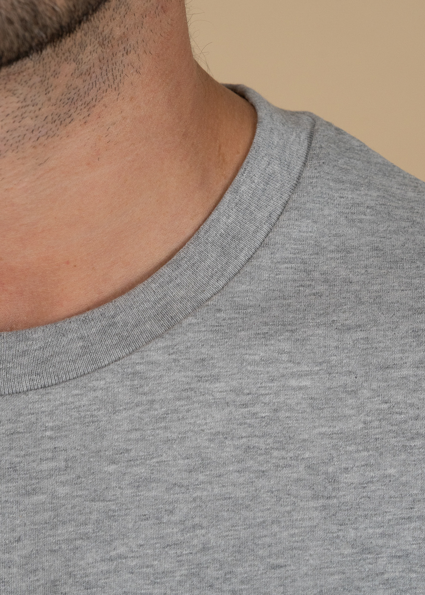 Classic T-Shirt Man 5er Pack Heather Grey