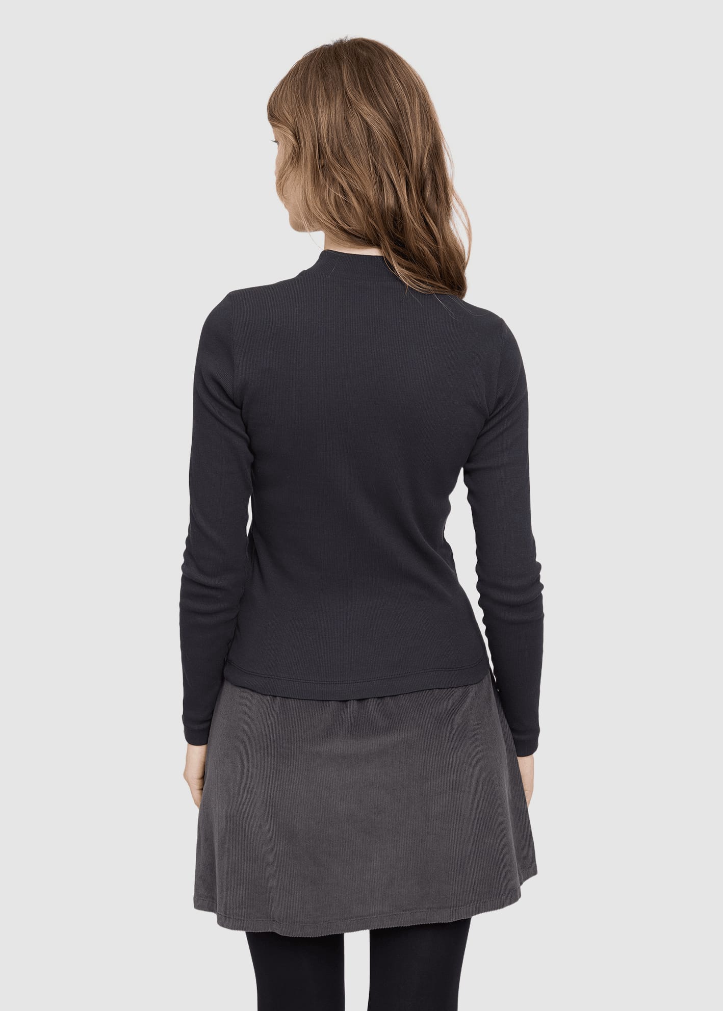 Basic Turtleneck Longsleeve Black