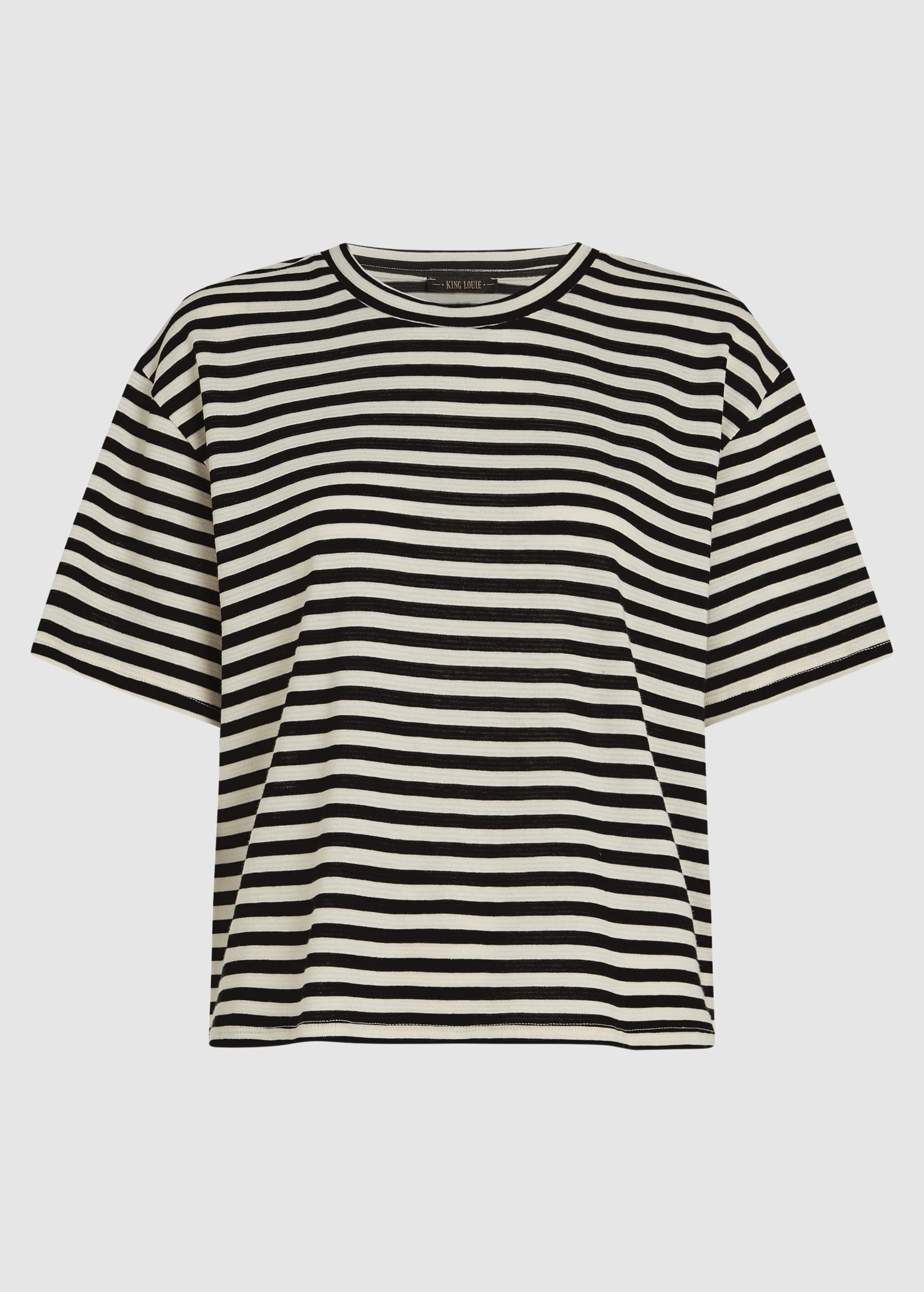 Boxy Top Chopito Stripe Black