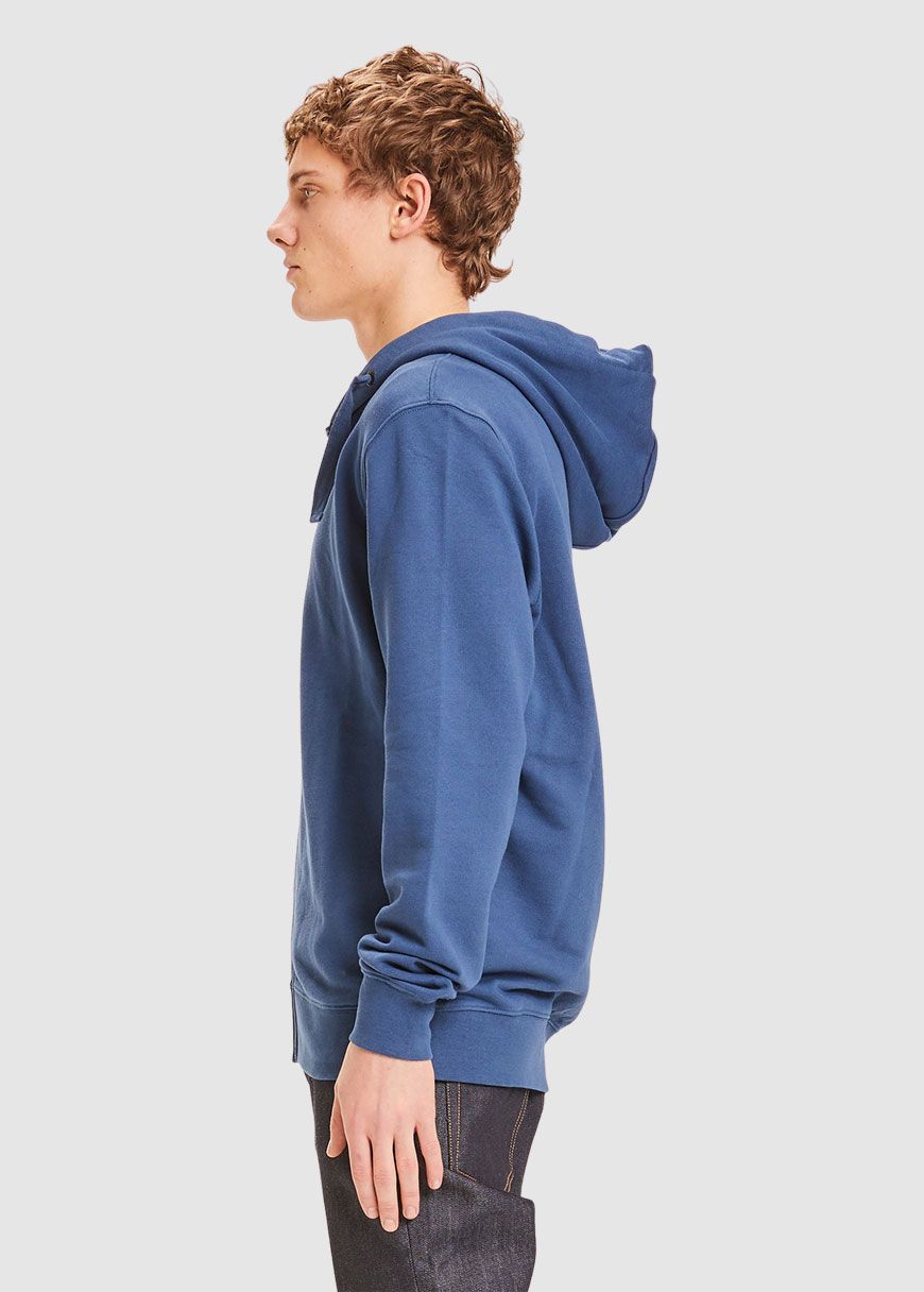 Elm Zip Hood Basic Badge Sweat Elm Zip Hood Basic Badge Sweat