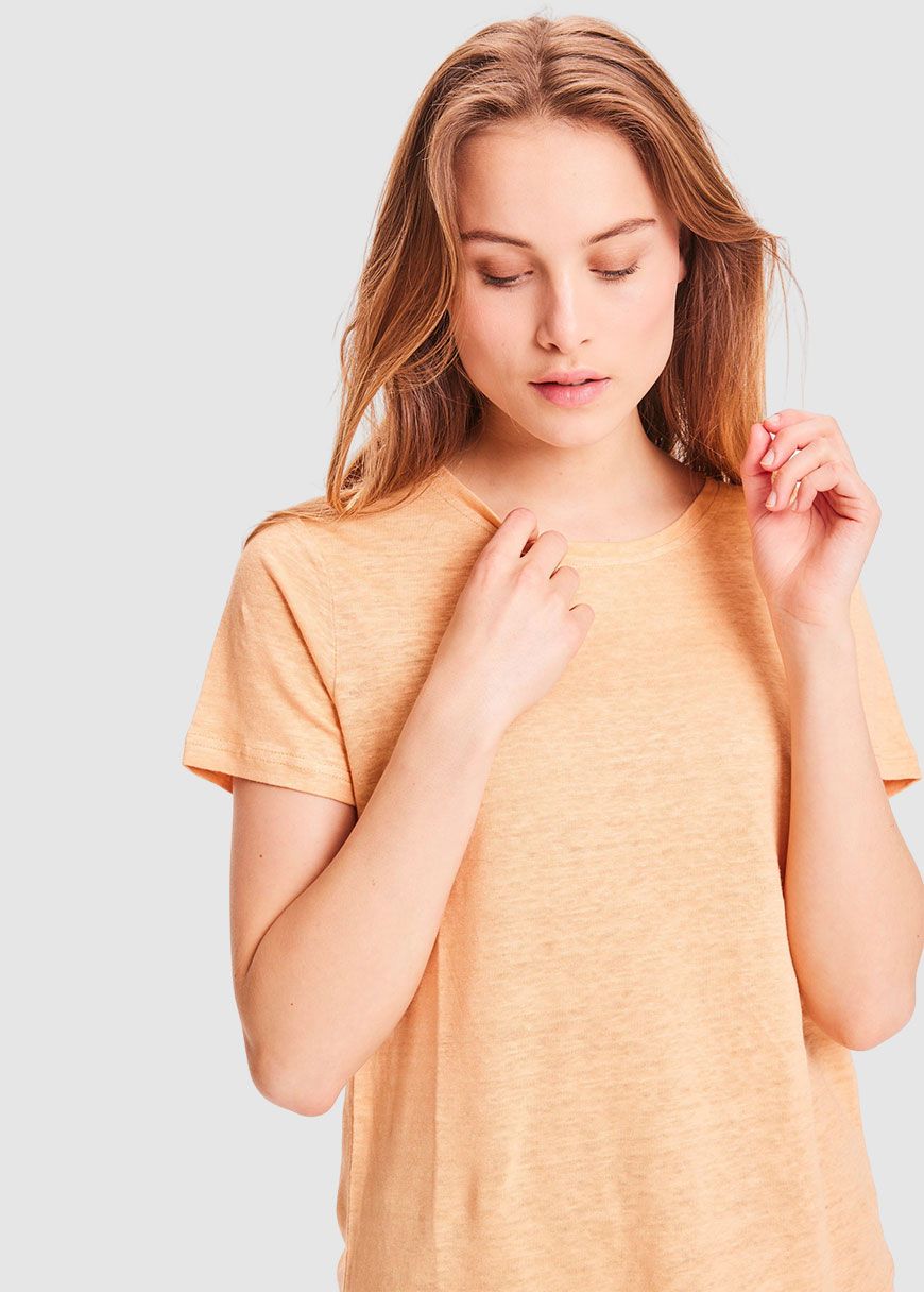 Holly Reg Linen Tee Holly Reg Linen Tee