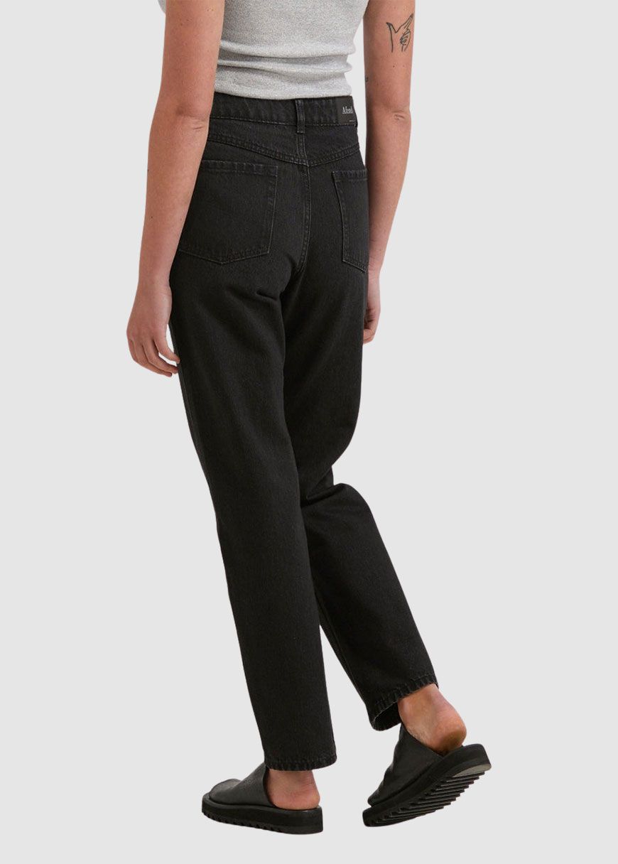 Violet Organic Denim Straight Leg Jean Violet Organic Denim Straight Leg Jean