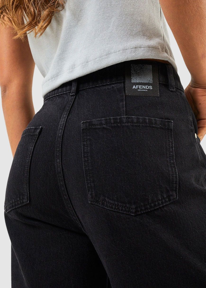 Shelby Organic Denim Wide Leg Jeans