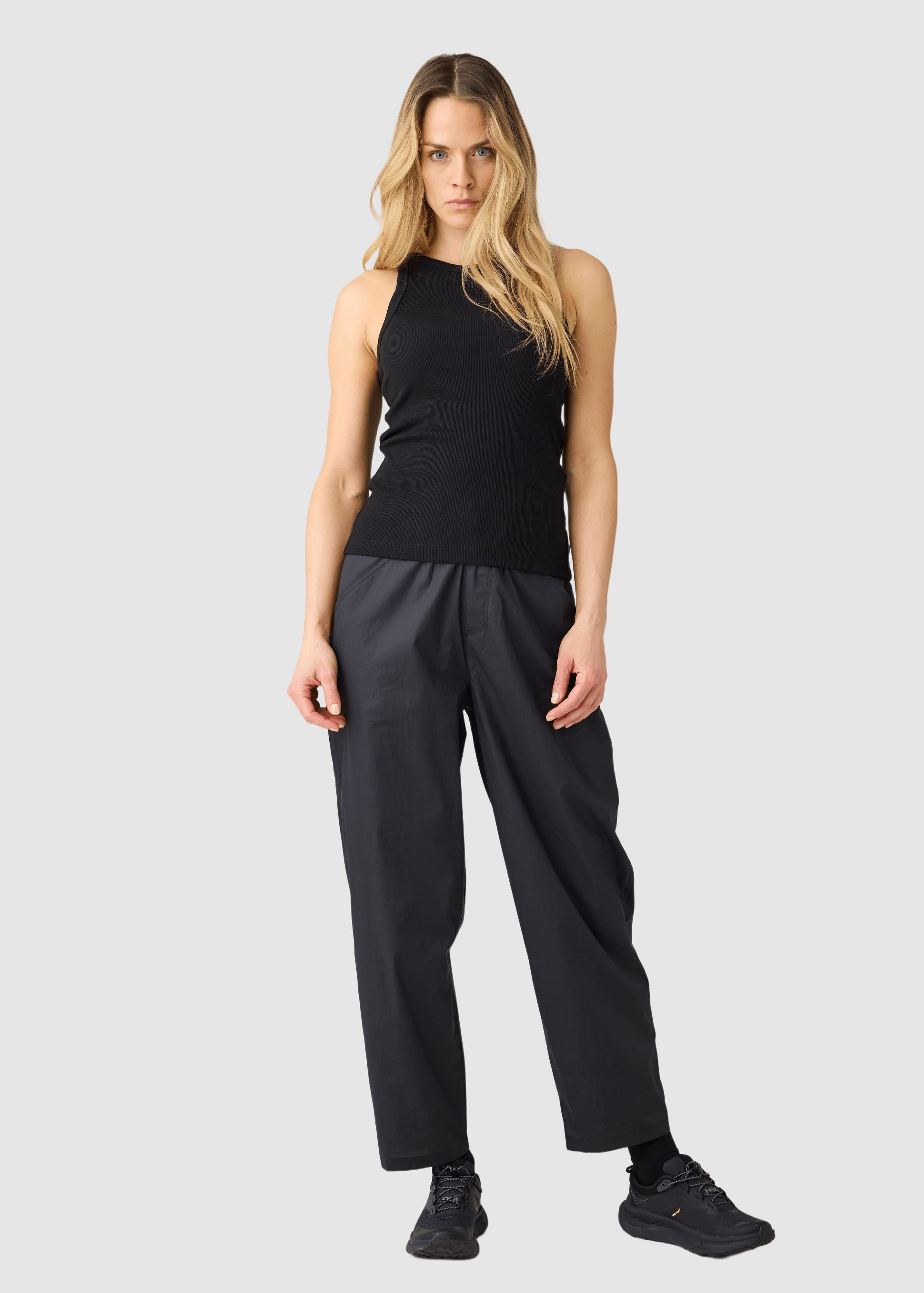 knowledge-cotton-apparel-rib-racer-top-black-jet-2.jpeg Rib Racer Top Black Jet