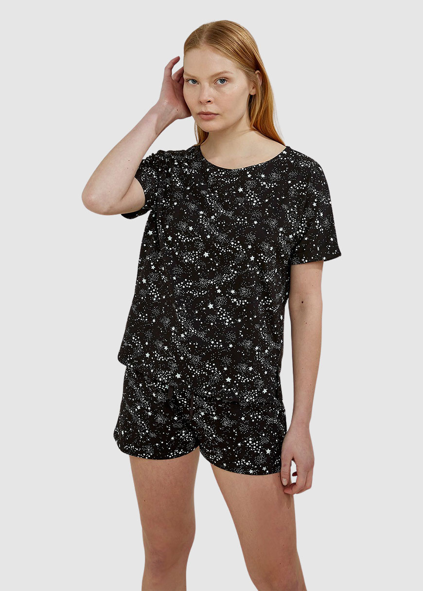 People Tree Stars Pyjama Tee bei greenality