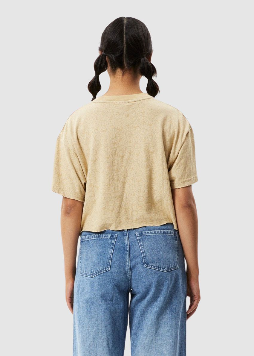 Dandy Slay Hemp Cropped Tee