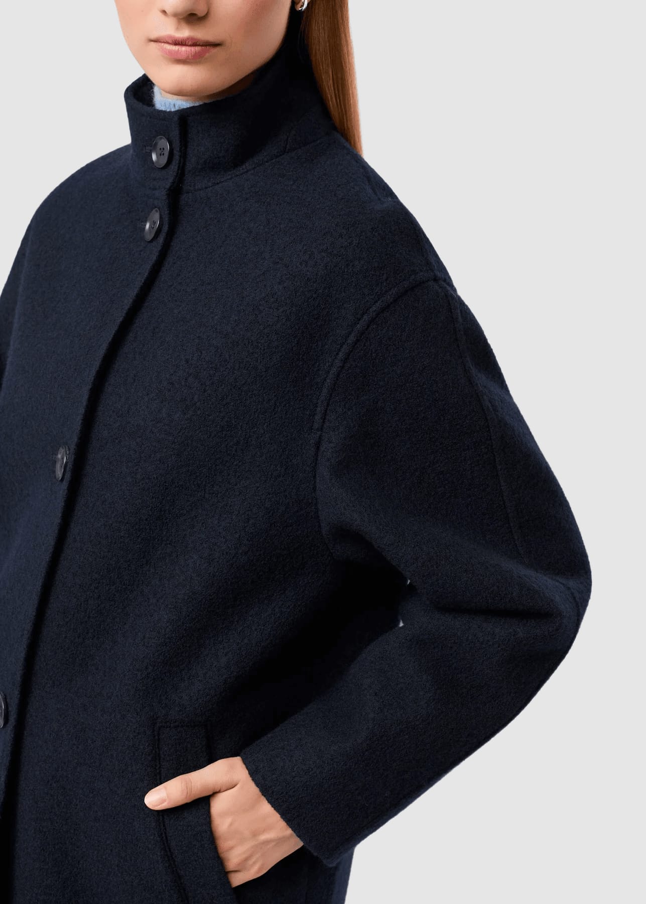 langerchen-kurzer-mantel-aus-walk-mit-membran-navy-8.jpeg Kurzer Mantel Aus Walk Mit Membran Navy