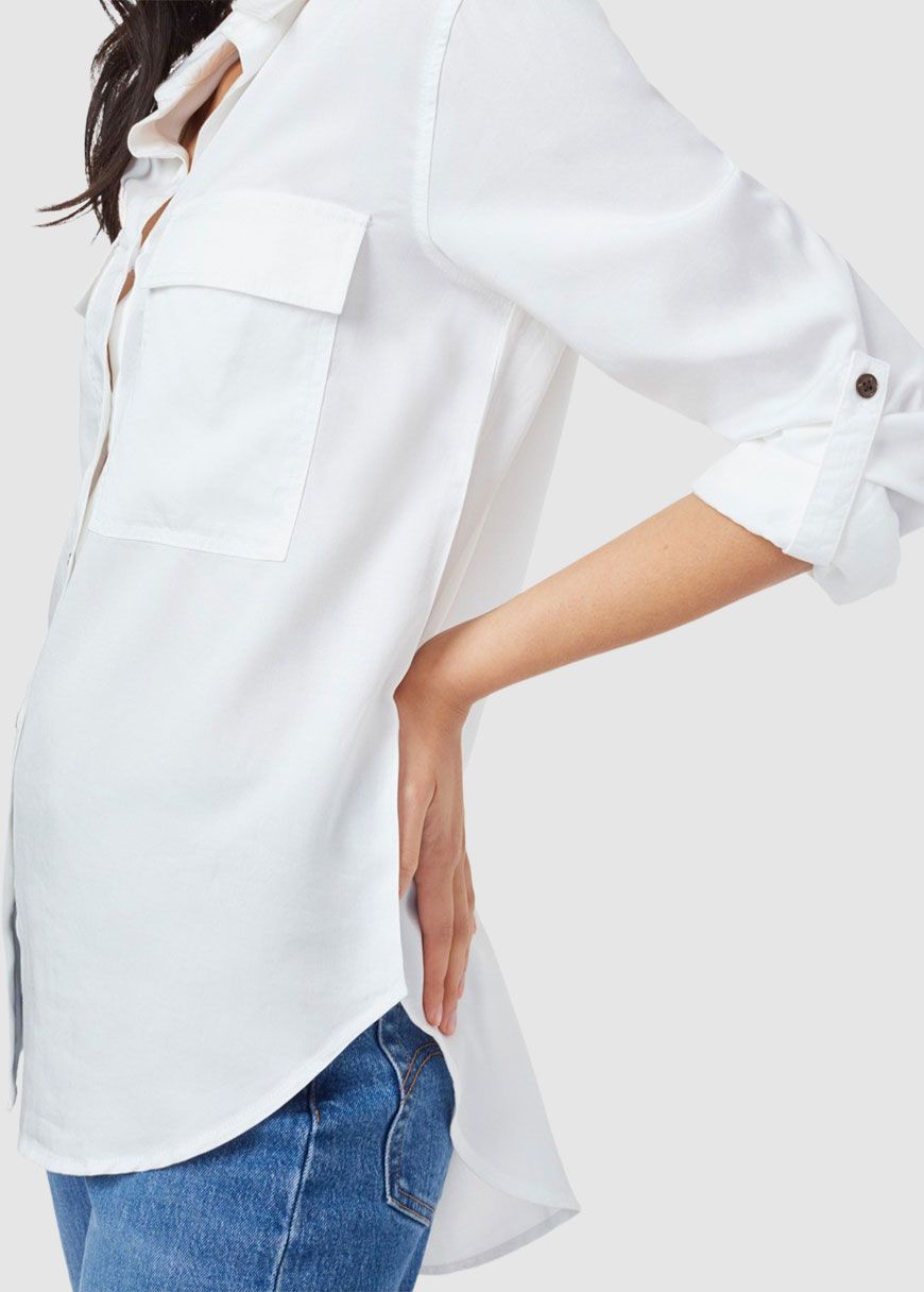 W Tencel Everyday Blouse