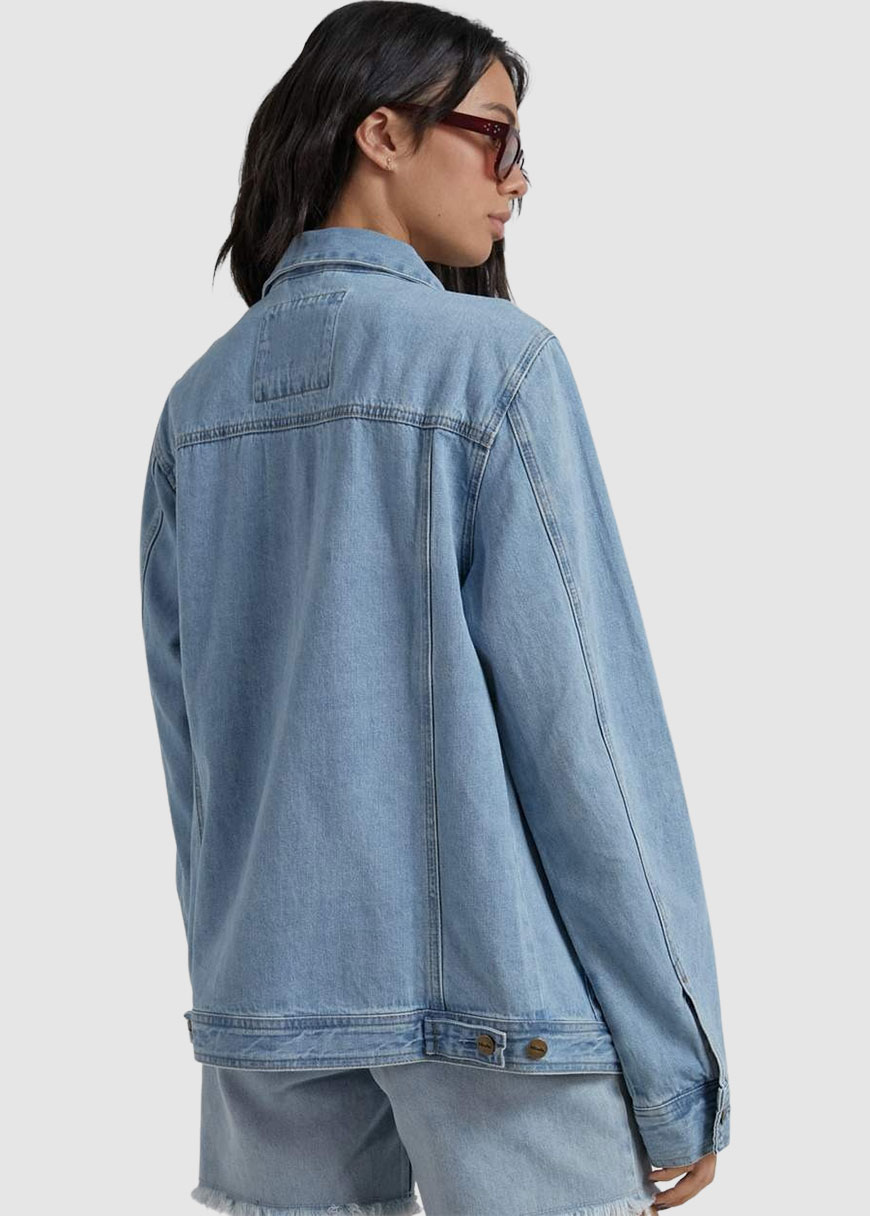 Overtime Unisex Hemp Denim Jacket Overtime Unisex Hemp Denim Jacket