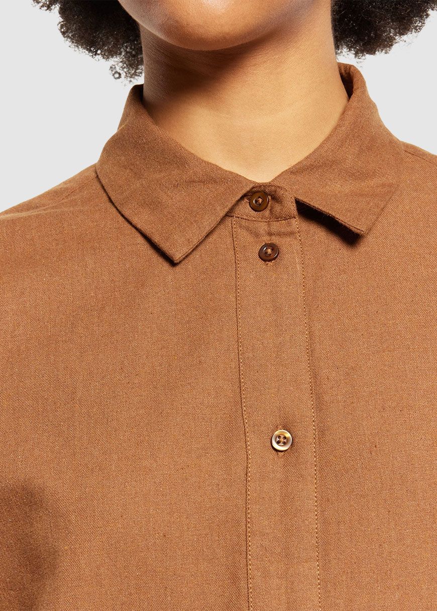 Loose Flannel Long Sleeved Shirt Loose Flannel Long Sleeved Shirt