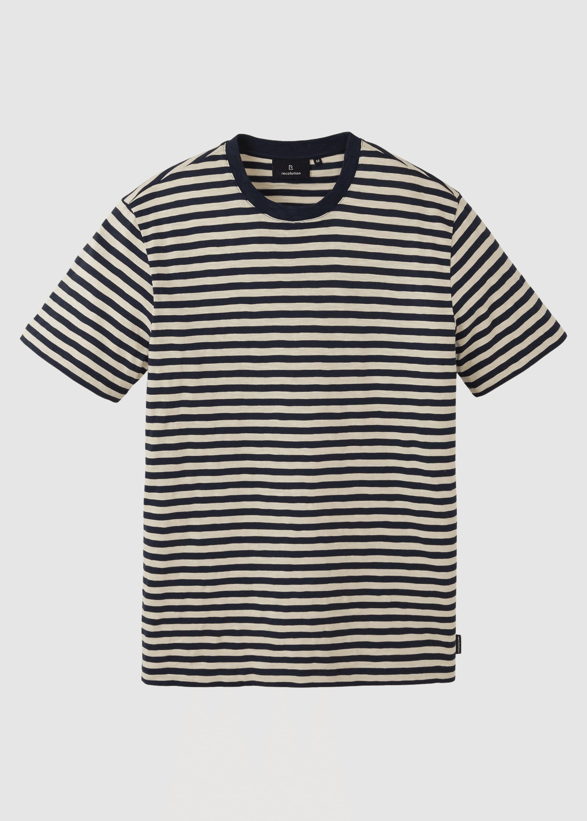 T-Shirt Delonix Stripes Dark Navy