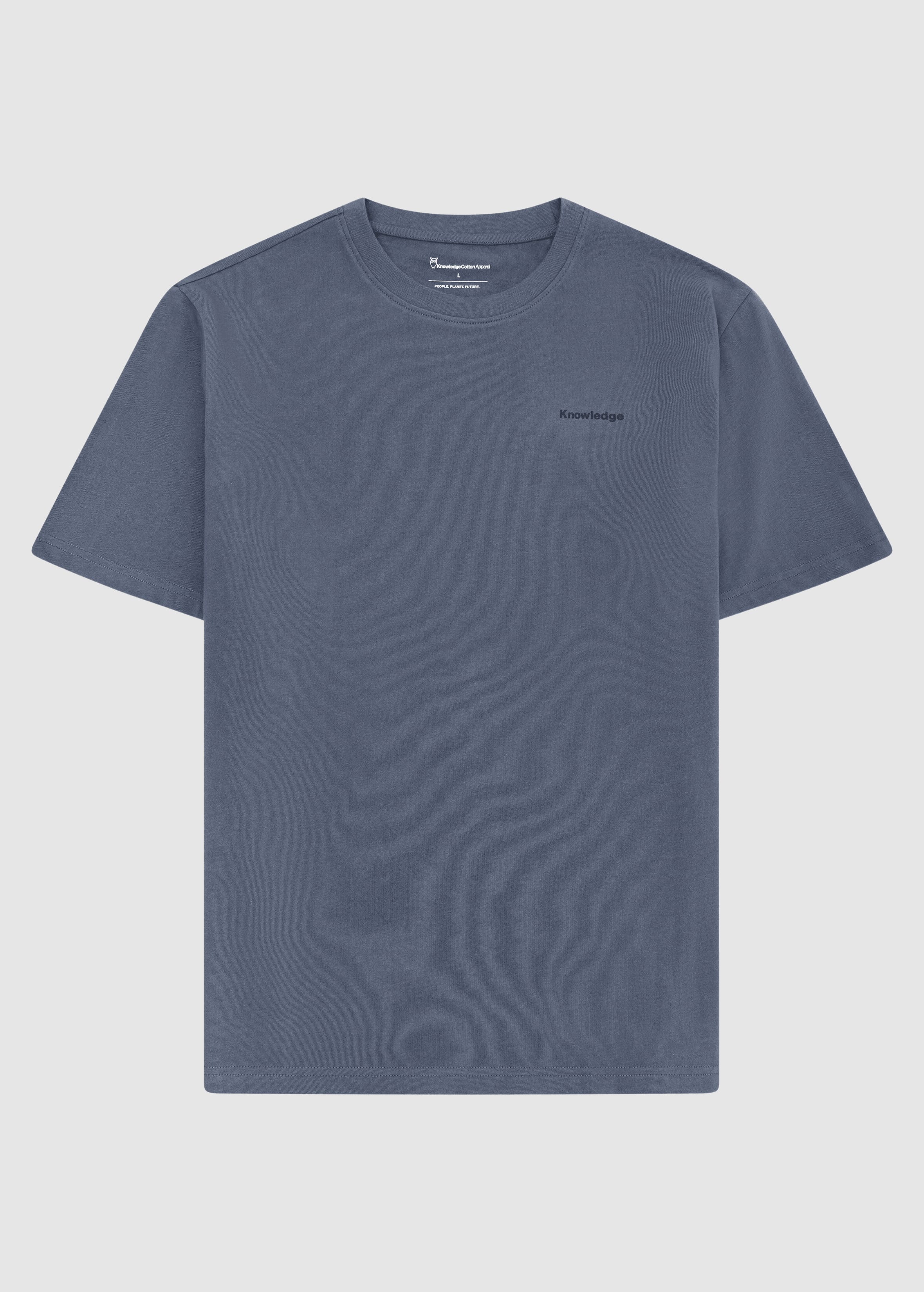 Back Print T-Shirt Vintage Indigo