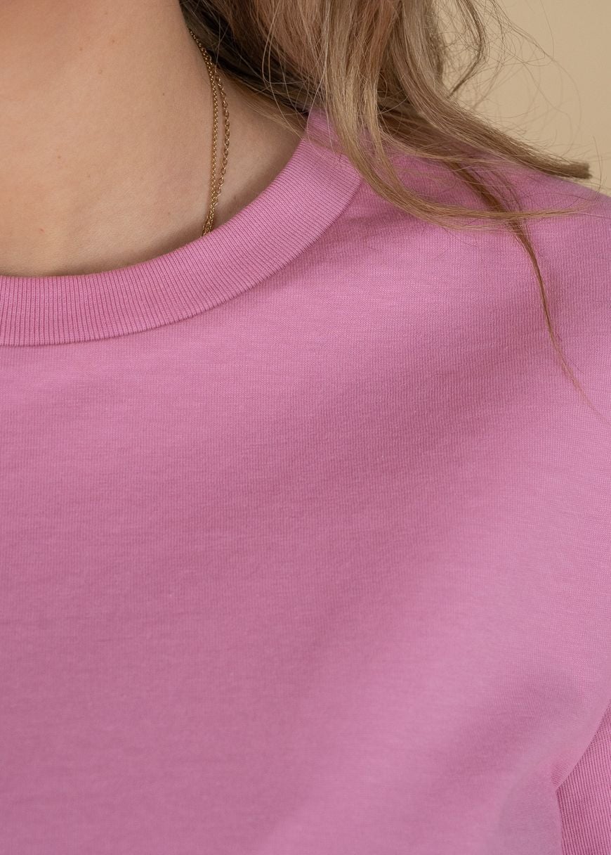 Classic T-Shirt Woman Bubble Pink