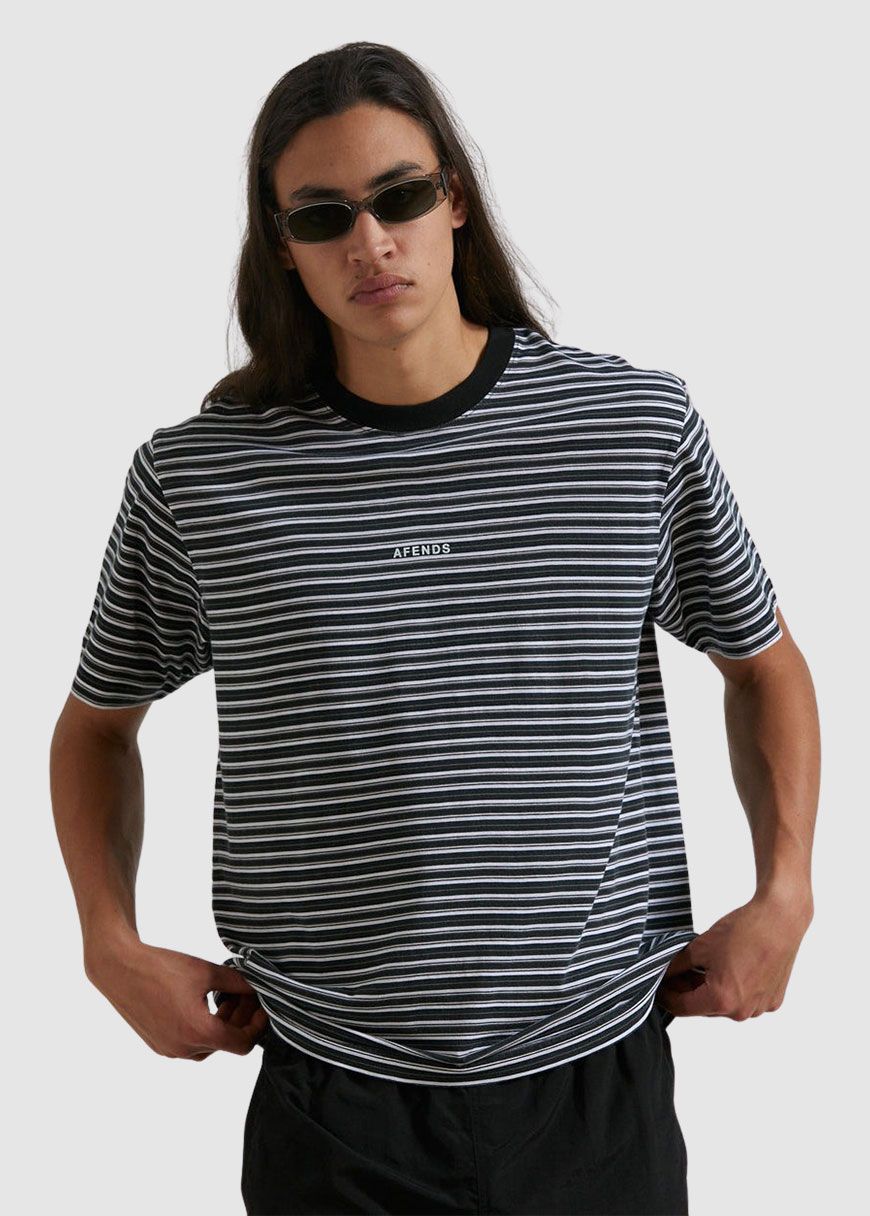 Ender Recycled Stripe Retro Fit Tee